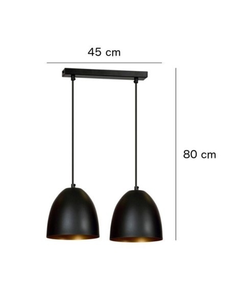Lampa wisząca LENOX 2 EMIBIG