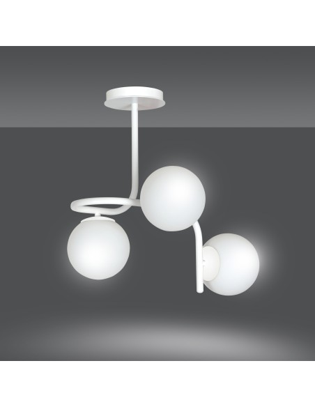 Lampa sufitowa KALF 3 WHITE EMIBIG