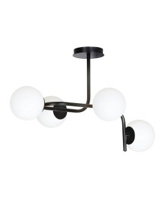 Lampa sufitowa KALF 4A BLACK EMIBIG