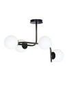 Lampa sufitowa KALF 4A BLACK EMIBIG