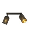 Lampa sufitowa BRONX 2 BLACK EMIBIG