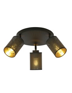 Lampa sufitowa BRONX 3 PREMIUM BLACK EMIBIG