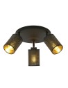 Lampa sufitowa BRONX 3 PREMIUM BLACK EMIBIG