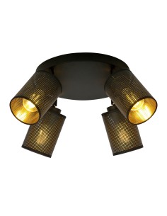 Lampa sufitowa BRONX 4 PREMIUM BLACK EMIBIG