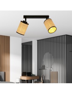 Lampa sufitowa YOGA 2 BLACK EMIBIG 2