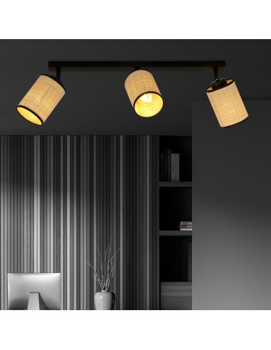 Lampa sufitowa YOGA 3 BLACK EMIBIG