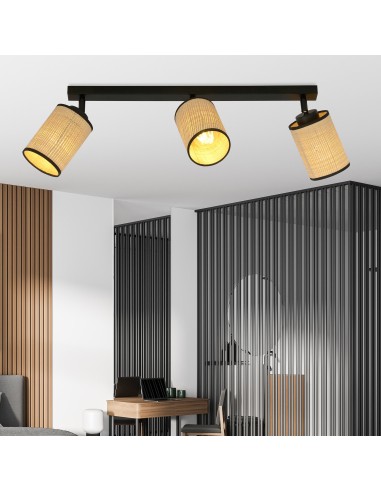 Lampa sufitowa YOGA 3 BLACK EMIBIG