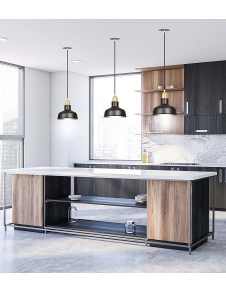 Lampa wisząca IBOR 1 BLACK EMIBIG