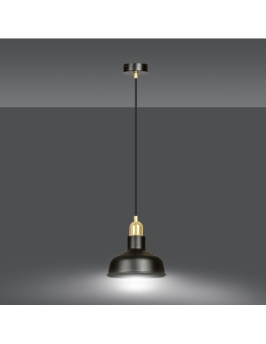 Lampa wisząca IBOR 1 BLACK EMIBIG