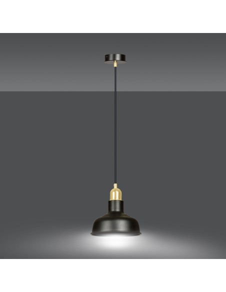 Lampa wisząca IBOR 1 BLACK EMIBIG