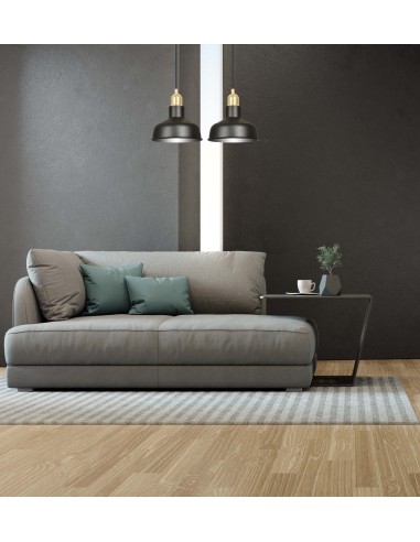 Lampa wisząca IBOR 2 BLACK EMIBIG