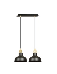 Lampa wisząca IBOR 2 BLACK EMIBIG