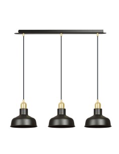 Lampa wisząca IBOR 3 BLACK EMIBIG