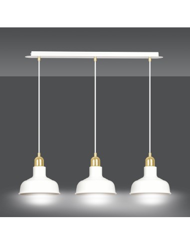 Lampa wisząca IBOR 3 WHITE EMIBIG