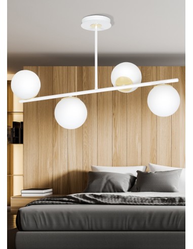 Lampa sufitowa FLOKI 4 WHITE EMIBIG