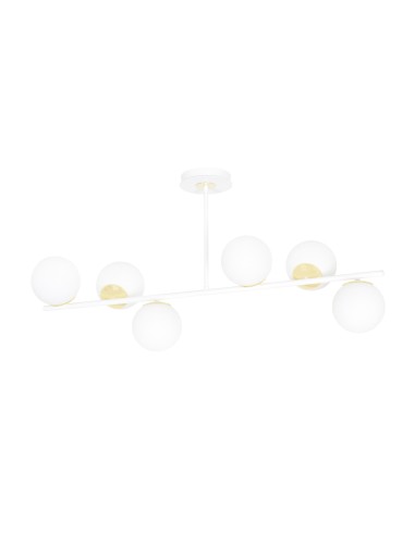 Lampa sufitowa FLOKI 6 WHITE EMIBIG