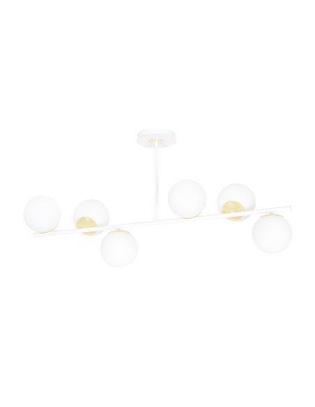 Lampa sufitowa FLOKI 6 WHITE EMIBIG