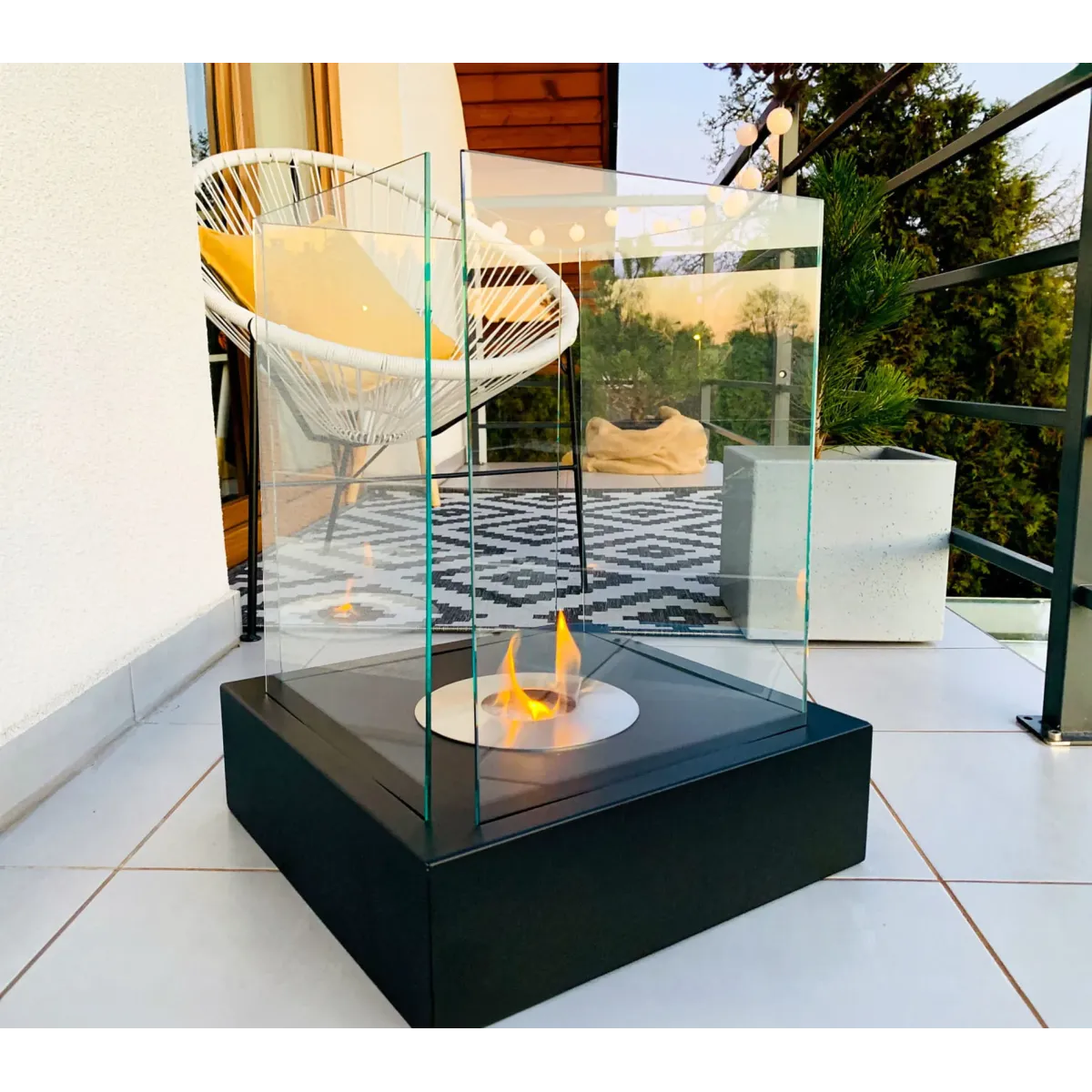 Biokominek wolnostojący SUNSET GARDEN