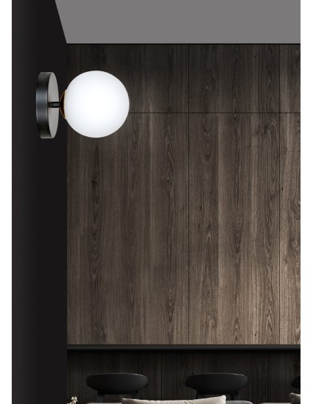 Kinkiet FLOKI K1 BLACK EMIBIG