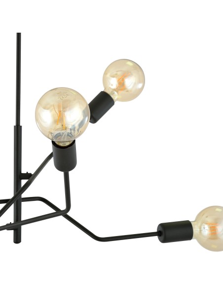 Lampa sufitowa FRIX 4 BLACK EMIBIG