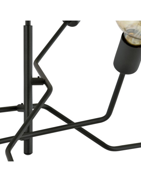 Lampa sufitowa FRIX 4 BLACK EMIBIG