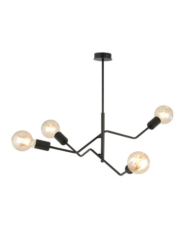 Lampa sufitowa FRIX 4 BLACK EMIBIG