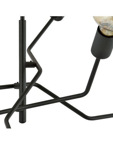 Lampa sufitowa FRIX 6 BLACK EMIBIG