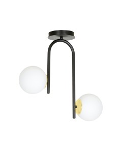 Lampa sufitowa RAGNAR 2 BLACK EMIBIG