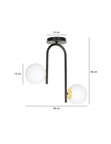 Lampa sufitowa RAGNAR 2 EMIBIG