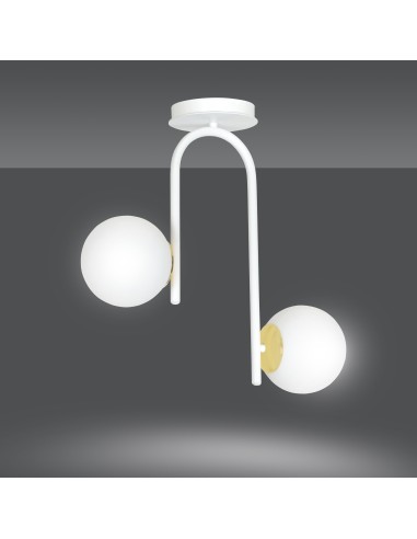 Lampa sufitowa RAGNAR 2 WHITE EMIBIG