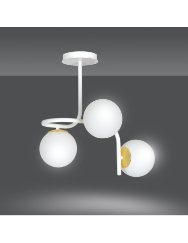 Lampa sufitowa RAGNAR 3 WHITE EMIBIG