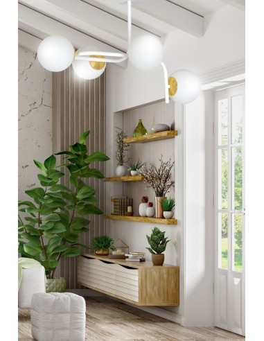 Lampa sufitowa RAGNAR 4A WHITE EMIBIG