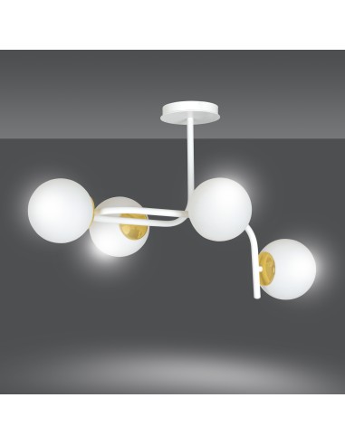 Lampa sufitowa RAGNAR 4A WHITE EMIBIG