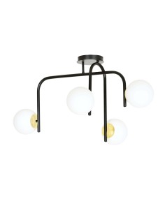 Lampa sufitowa RAGNAR 4B BLACK EMIBIG