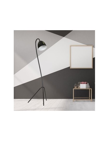 Lampa podłogowa HARIS LP1 BLACK/WHITE EMIBIG