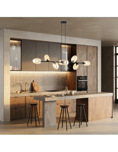 Lampa wisząca PANDORA 8 BL MIODOWY EMIBIG