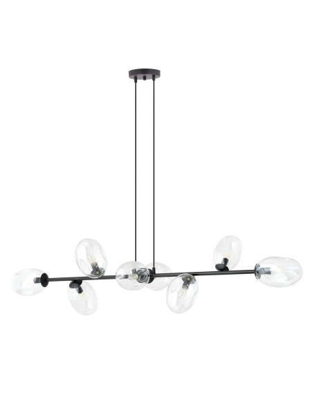 Lampa wisząca PANDORA 8 BL TRANSPARENT EMIBIG