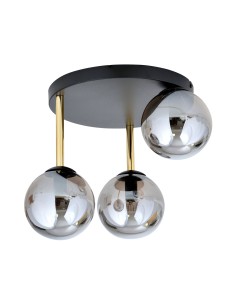 Lampa sufitowa DOLCE 3 BL GRAFIT EMIBIG