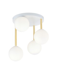 Lampa sufitowa DOLCE 4 WH OPAL EMIBIG