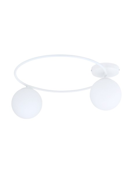 Lampa sufitowa SOPRA 2 WH OPAL EMIBIG