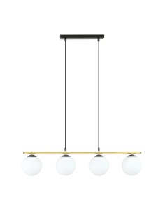 Lampa wisząca ALLORA 4 BLACK EMIBIG