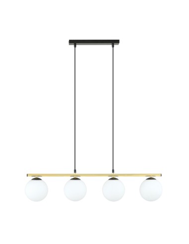 Lampa wisząca ALLORA 4 BLACK EMIBIG