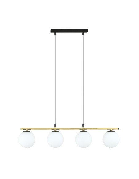 Lampa wisząca ALLORA 4 BLACK EMIBIG