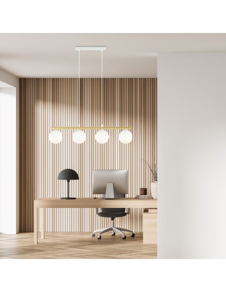 Lampa wisząca ALLORA 4 WHITE EMIBIG