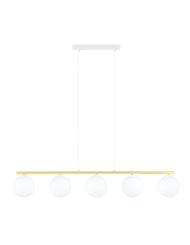 Lampa wisząca ALLORA 5 WHITE EMIBIG