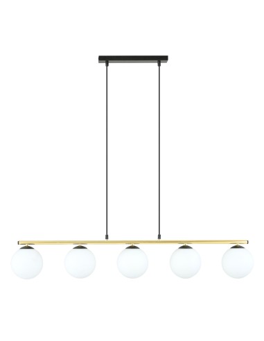 Lampa wisząca ALLORA 5 BLACK EMIBIG