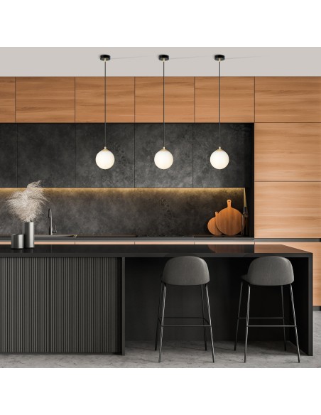 Lampa wisząca ROYAL 1 BLACK EMIBIG