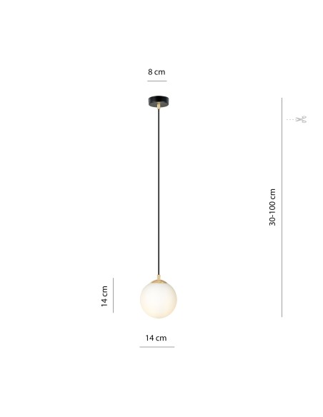 Lampa wisząca ROYAL 1 EMIBIG