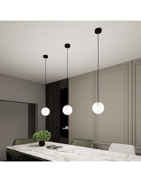 Lampa wisząca ROYAL 1 BLACK EMIBIG