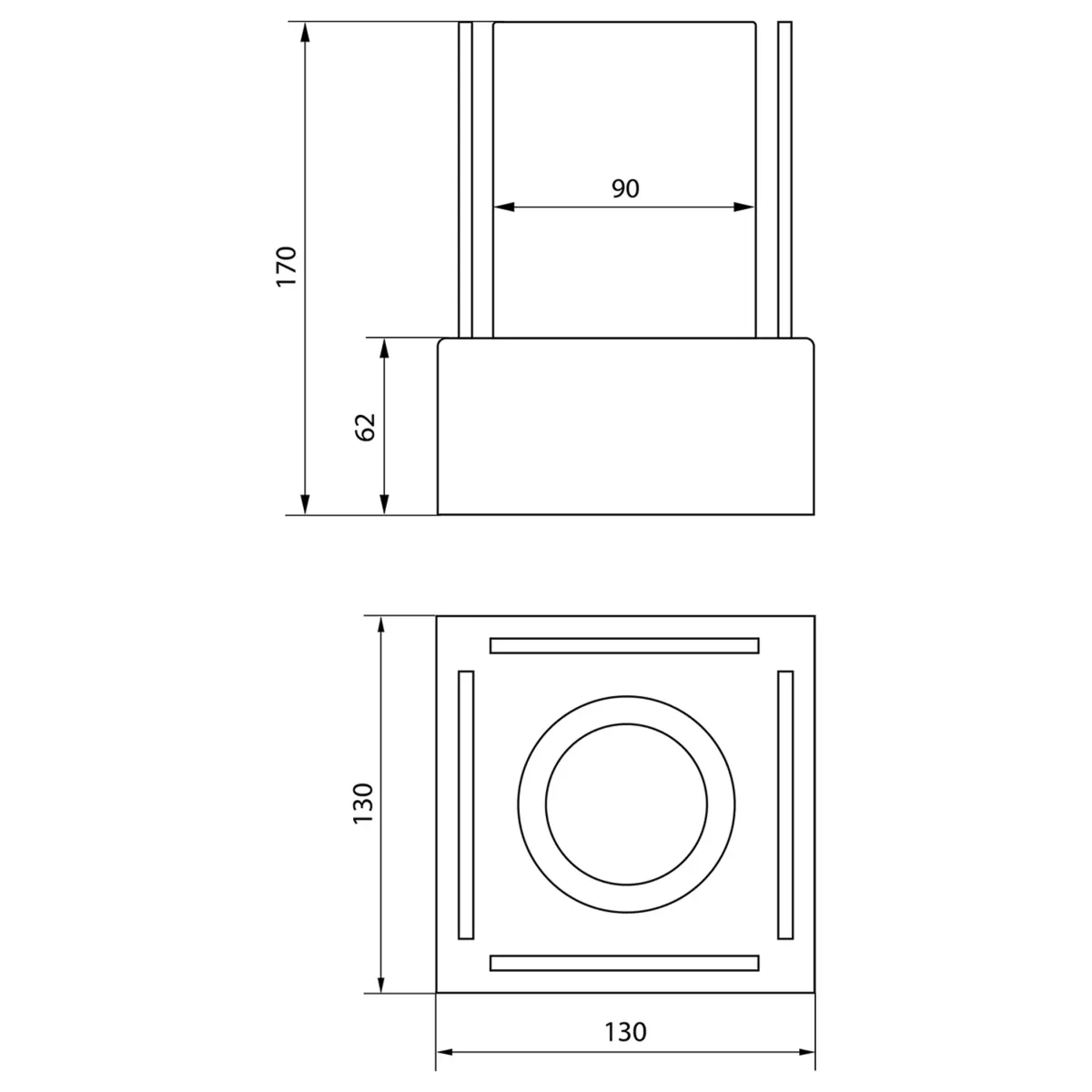 Biokominek wolnostojący SMART